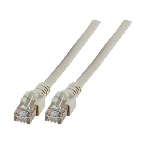 EFB RJ45 Patchkabel Cat.5e SF/UTP PVC CCA grau 0,3m
