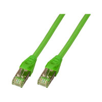 EFB RJ45 Patchkabel Cat.5e SF/UTP PUR RAL6018 grn 0,5m
