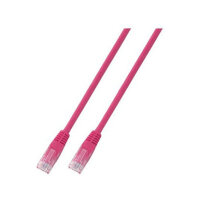 EFB RJ45 Patchkabel Cat.5e U/UTP PVC CCA magenta 30m