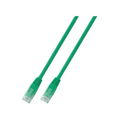 EFB RJ45 Patchkabel Cat.5e U/UTP PVC CCA grn 20m
