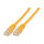 EFB RJ45 Patchkabel Cat.6 U/UTP PVC CCA gelb 0,25m