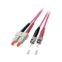 EFB Duplex Patchkabel SC-ST OM4 2m LSZH 3mm erikaviolett