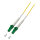 EFB Simplex Patchkabel LC/APC-LC/APC OS2 G657A2 2m LSZH 2mm gelb