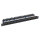 ECOLAN Patchpanel UTP 24xRJ45 Cat.5e, 19 1HE, RAL9005 schwarz