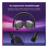 Lenovo Dual-Mode Wireless ANC Foldable Headset 8550 Aura Edition USB-C Teams
