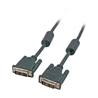 EFB DVI-D SingleLink,2x DVI-D 18+1,St.-St.,AWG 30.2m,sw