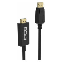 INCA DisplayPort zu HDMI,Kabellä.1,8 m,10,2 Gbit/s...