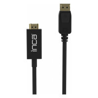 INCA DisplayPort zu HDMI,Kabellä.1,8 m,10,2 Gbit/s...