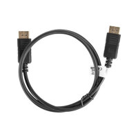 LANBERG Displayport M/M 19 PIN V1.2 Kabel 1,0m 4K schwarz