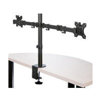 StarTech.com Monitor Arm for 2 Monitors with Desk Mount...