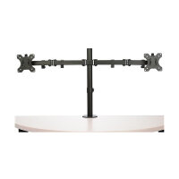 StarTech.com Monitor Arm for 2 Monitors with Desk Mount Desk Clamp VESA Monitor Mount