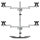 StarTech.com QUAD-MONITOR STAND
