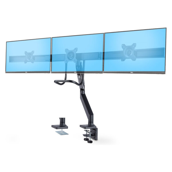StarTech.com TRIPLE MONITOR DESK Mount CROSSBAR DESIGN up to 27IN SCREE