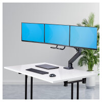 StarTech.com TRIPLE MONITOR DESK Mount CROSSBAR DESIGN up to 27IN SCREE