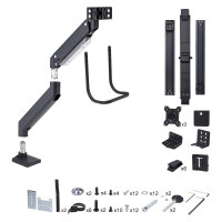 StarTech.com TRIPLE MONITOR DESK Mount CROSSBAR DESIGN up to 27IN SCREE