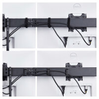 StarTech.com TRIPLE MONITOR DESK Mount CROSSBAR DESIGN up to 27IN SCREE