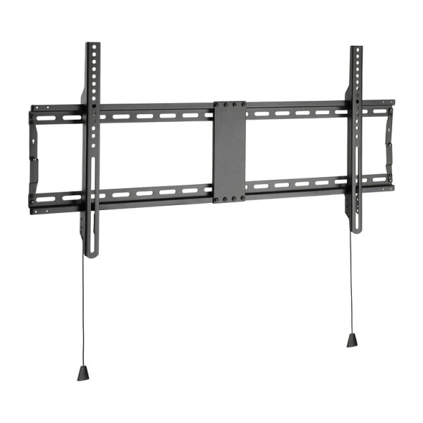 Vision VFM-W8X4V/2 - Mounting kit (wall mount) - for flat screen - lockable - cold-rolled steel - bl