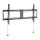 Vision VFM-W8X4V/2 - Mounting kit (wall mount) - for flat screen - lockable - cold-rolled steel - bl