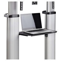 StarTech.com MOBILE TV CART up to 120 TV 220 CAP HAND CRANK HEIGHT ADJUSTMENT