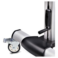 StarTech.com MOBILE TV CART up to 120 TV 220 CAP HAND CRANK HEIGHT ADJUSTMENT