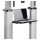 StarTech.com MOBILE TV CART up to 120 TV 220 CAP HAND CRANK HEIGHT ADJUSTMENT