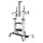 StarTech.com MOBILE TV CART up to 120 TV 220 CAP HAND CRANK HEIGHT ADJUSTMENT
