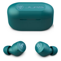 JLab Go Air Pop TWS In-Ear-Kopfhörer Insgesamt mehr als 32 Stunden Spielzeit, Integriertes MEMS-Mikrofon, Wasserfest