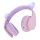 PowerLocus P2 Kids Kinder- Kopfhrer lila/pink mit Ohren