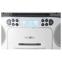 Reflexion RCR2260DAB Boombox wei/grau