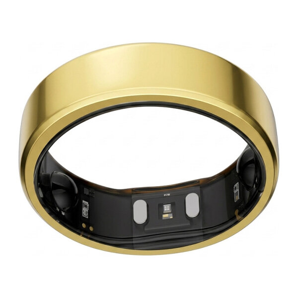 RingConn Smart Ring Gen2 für Frauen und Männer - Schlaf- und Fitness Tracking Wearable - Herzfrequenz - Königgold Größe 10