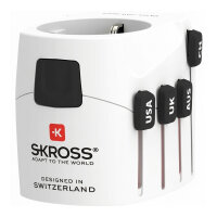 SKROSS Weltreiseadapter PRO World und USB 7A