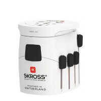 Skross PRO Light USB 2xA - World Reiseadapter, Weltweit