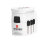 Skross PRO Pro Light White Retail Reiseadapter, Weltweit
