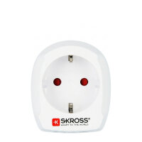 Skross Europe to UK Reiseadapter Retail, fr 2- und...