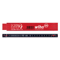 Wiha Gliedermastab Longlife Plus Composite 2 m metrisch