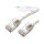 ROLINE GREEN U/FTP Patchkabel Cat.6A (Class EA), LSOH, slim, wei, 1,5 m