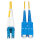 StarTech 1m OS2 LWL Patchkabel LC zu SC (UPC)