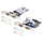 STARTECH.COM 4-Port Serielle PCIe Karte PCI Express zu RS232/RS422/RS485 DB9 Serielle Karte 16C1050 UART ESD Schutz Windows/Linux
