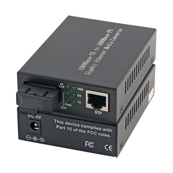 EFB Media Konverter RJ45-STP/SC 850nm/550m, Gigabit SX, MM