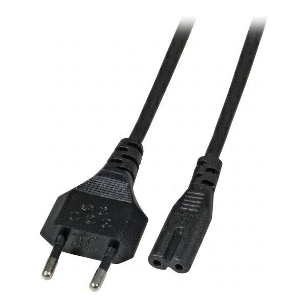 EFB Electronics Power Cord Euro-C7 180 black 5 m 2 x 0.75 mm