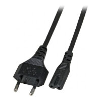 EFB Electronics Power Cord Euro-C7 180 black 5 m 2 x 0.75 mm