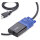 StarTech Mobiler Laptop Crash-Cart-Adapter USB-VGA-Mini DisplayPort KVM-Konsole Dateiubertragung-Videoaufzeichnung TAA