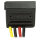 StarTech 6in 4 Pin Molex to SATA Power Cable Adapter