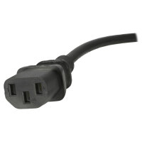 StarTech.com 1 m UK PC Stromkabel, BS 1363 zu C13, 18AWG, Kaltgerätekabel - Stromkabel - BS 1363 (S)