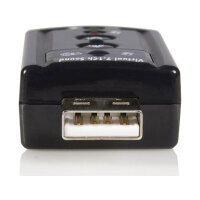 Virtual 7.1 USB Stereo Audio Adapter External Sound Card