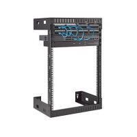 15HE wandmontage Server Rack - 30,5cm tief - Open Frame - Netzwerk Rack - 2 Post Rack