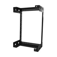 15HE wandmontage Server Rack - 30,5cm tief - Open Frame - Netzwerk Rack - 2 Post Rack