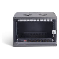 DIGITUS Netzwerk-Set 483 mm (19") - 7HE, 540x400 mm (BxT) sw