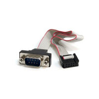 StarTech 16in 9 Pin Serial Male to 10 Pin Motherboard...