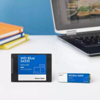 M.2 WD Blue SA510 SSD 250GB M.2 2280 SATA III 6Gb/s internal single-packed